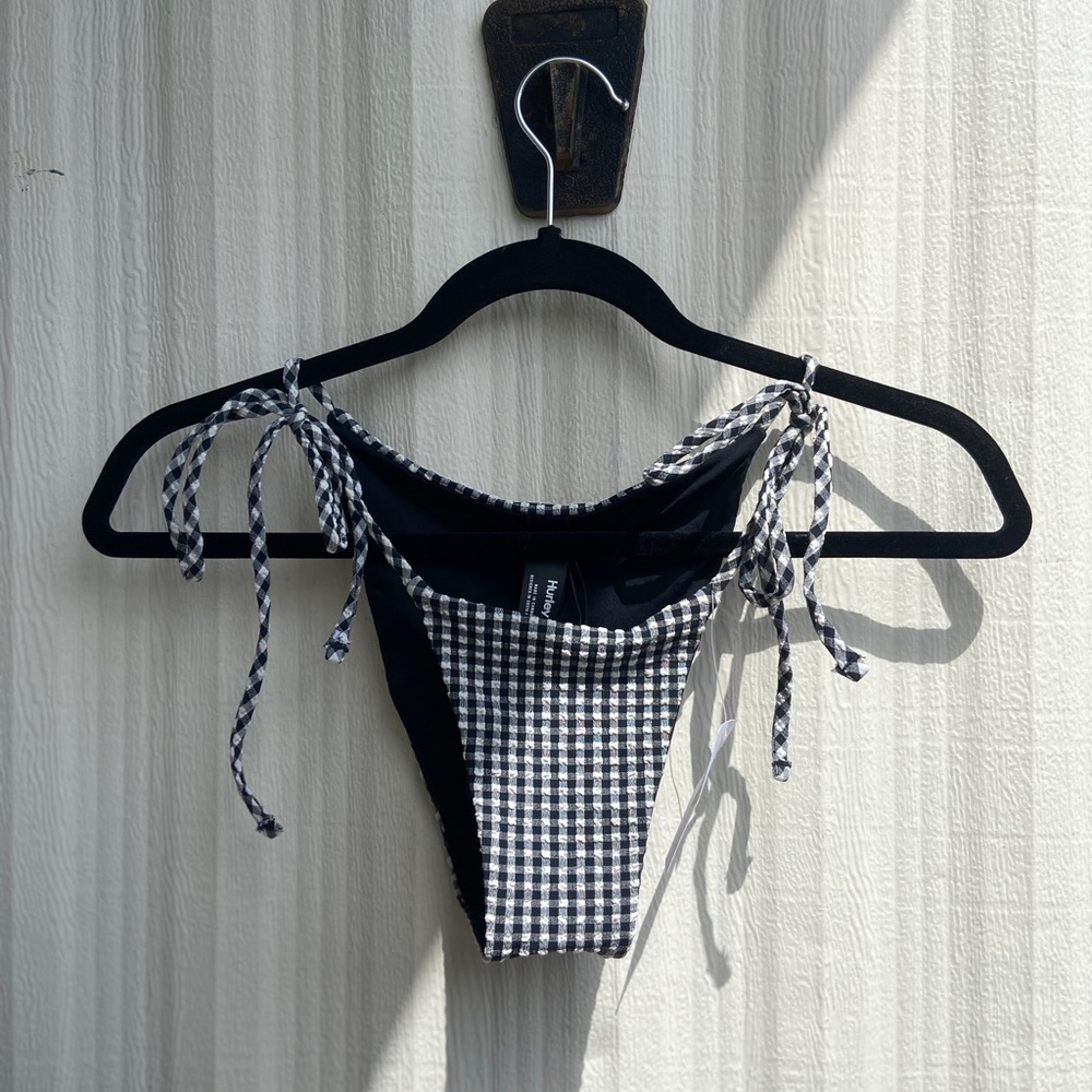 Hurley Seersucker Bikini Bottoms